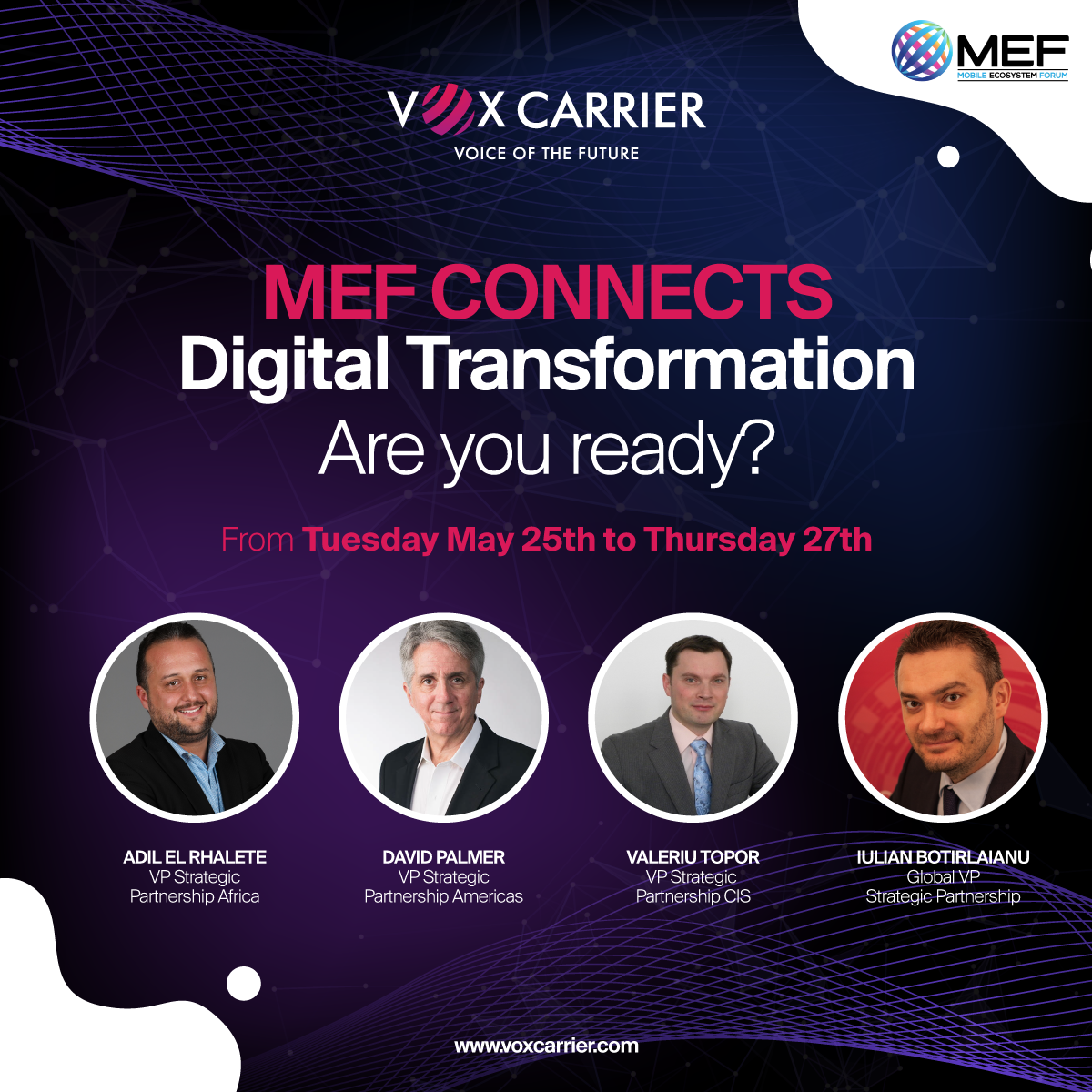 MEF Connects Digital Transformation