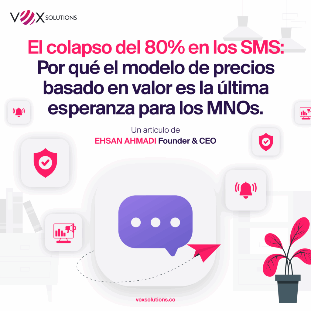 Articulo - El colapso del 80% en los SMS: Por qué el modelo de precios basado en valor es la última esperanza para los MNOs.
